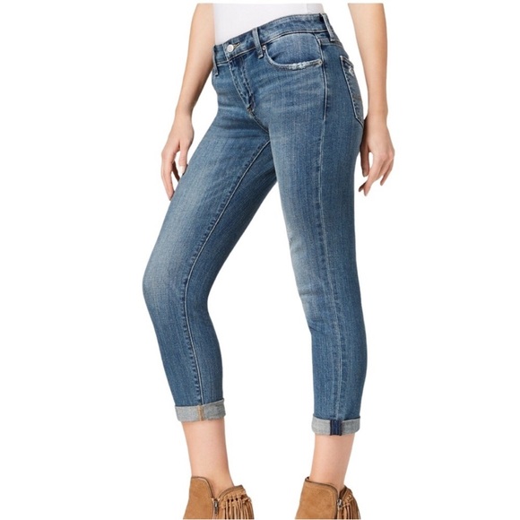 Lucky Brand Jeans Siena Boyfriend Mid Rise Jeans SZ 6/28 Azure Bay Wash - Picture 2 of 16